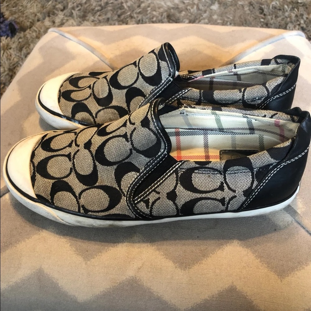 Coach Slip On Shoes - Size 8